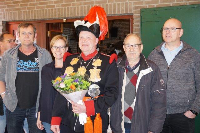 Geert Hendriks nieuwe schutterskoning