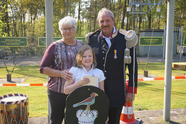 Henk de Klein schutterskoning Venray